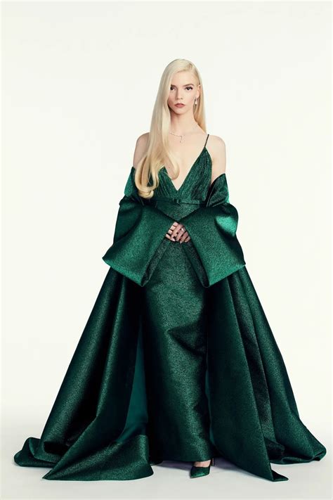 anya taylor joy green dior.